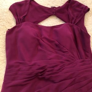 Lilac Chiffon Gown Size 16